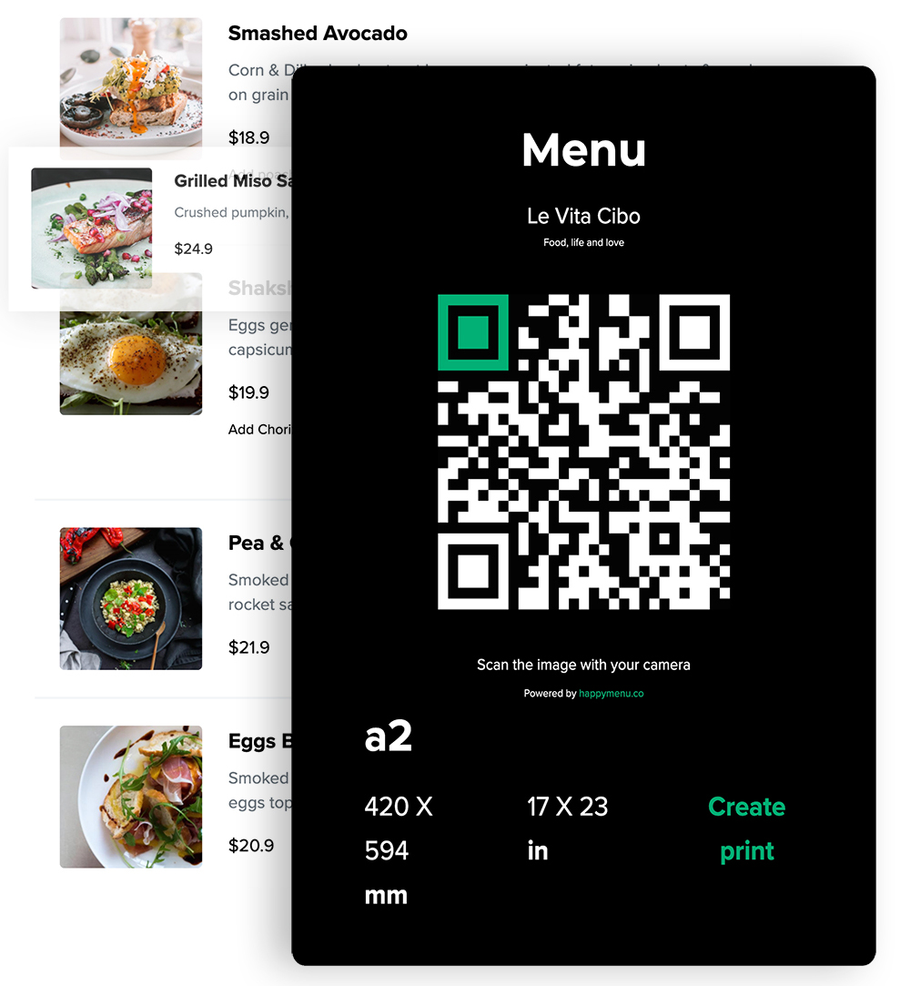 QR Code Menus QR Code Menus For Small Restaurants Bars And Cafes 
